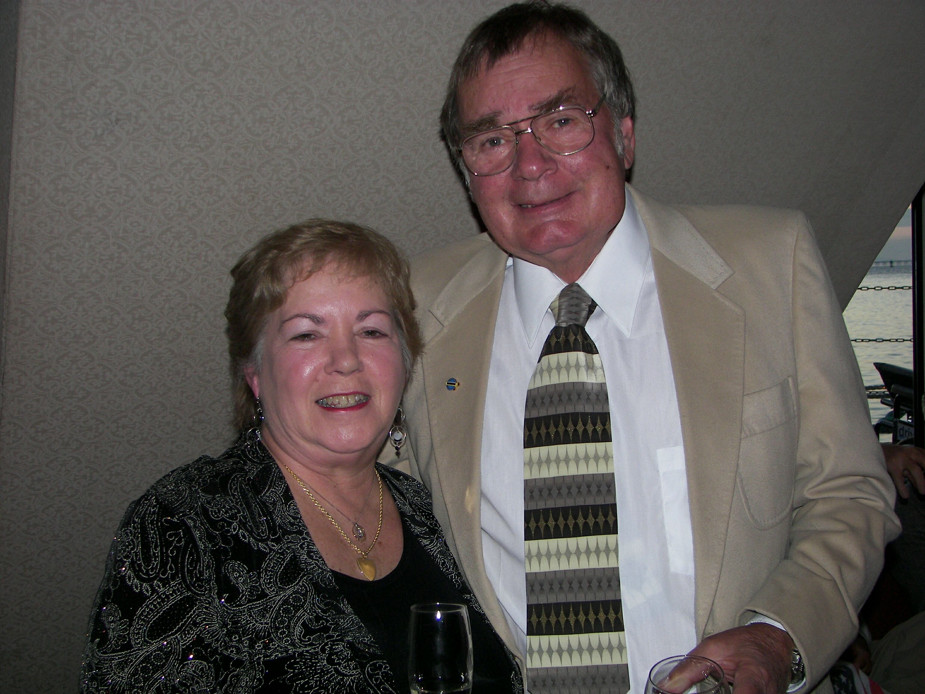 L-R Ann and Jay Burrall